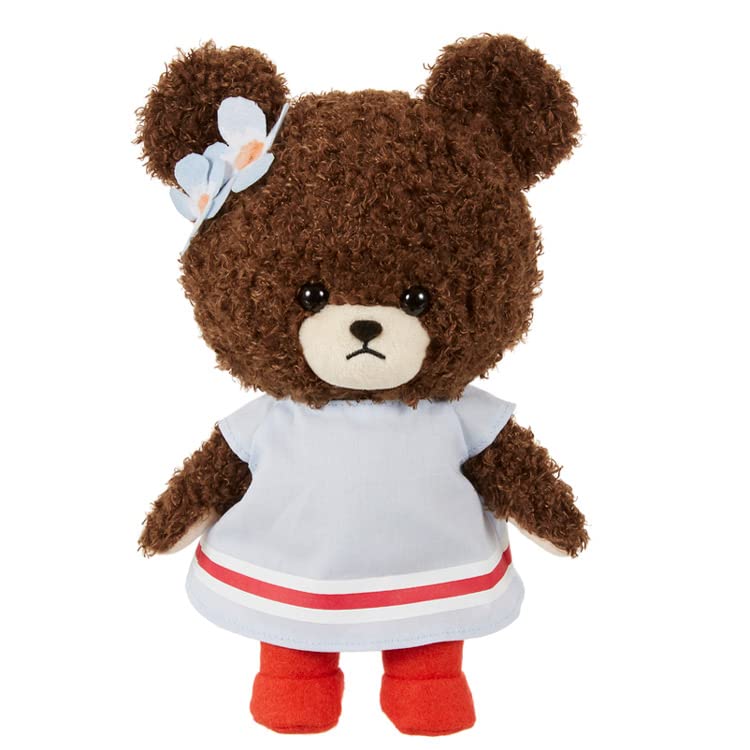Sekiguchi Bear School Spring Plush Toy - Fluffy Jackie One Piece 622498- Japan Figure Store - #1 Bring To You The Best Japanese Goods