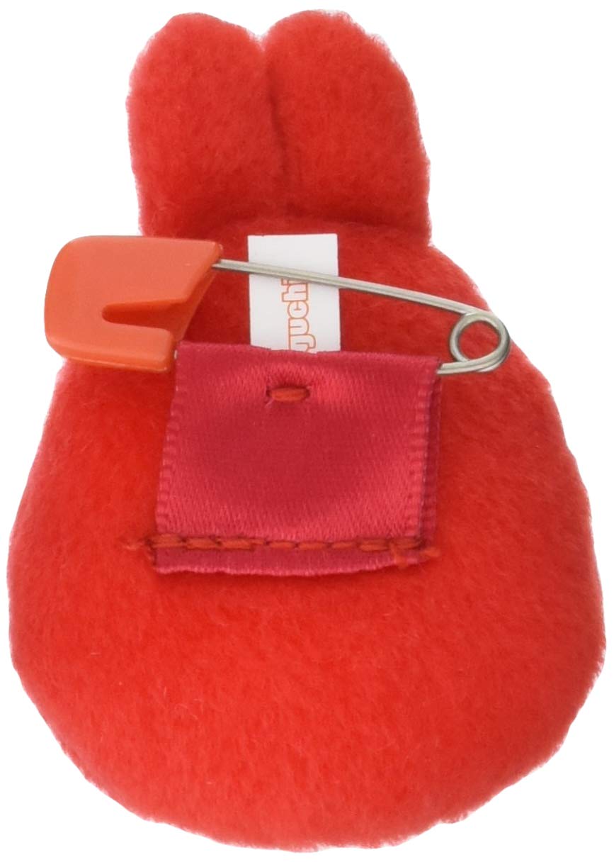 Sekiguchi Dick Bruna Miffy Daruma Mascot Plush Badge 6.3cm Height- Japan Figure Store - #1 Bring To You The Best Japanese Goods