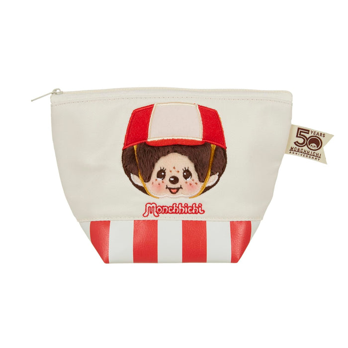 Sekiguchi Let's Parade Monchhichi Pouch 204908 - Stylish Brand Accessory- Japan Figure Store - #1 Bring To You The Best Japanese Goods