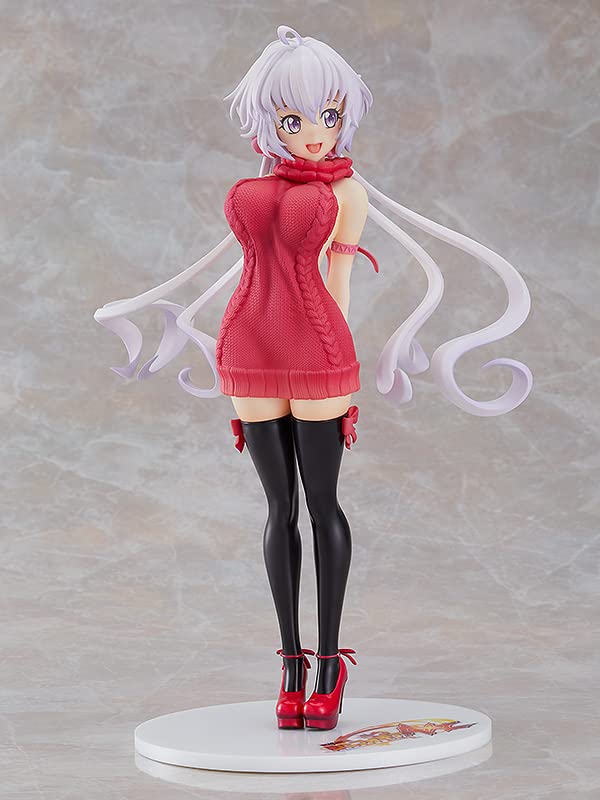 GOOD SMILE COMPANY Chris Yukine: Lovely Sweater Style Aq 1/7 Figure Senki Zesshou Symphogear Axz- Japan Figure Store - #1 Bring To You The Best Japanese Goods