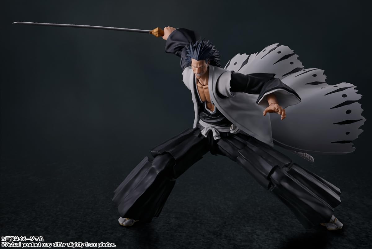 Bandai Spirits SH Figuarts Bleach Kenpachi Zaraki 170mm PVC ABS Figure- Japan Figure Store - #1 Bring To You The Best Japanese Goods