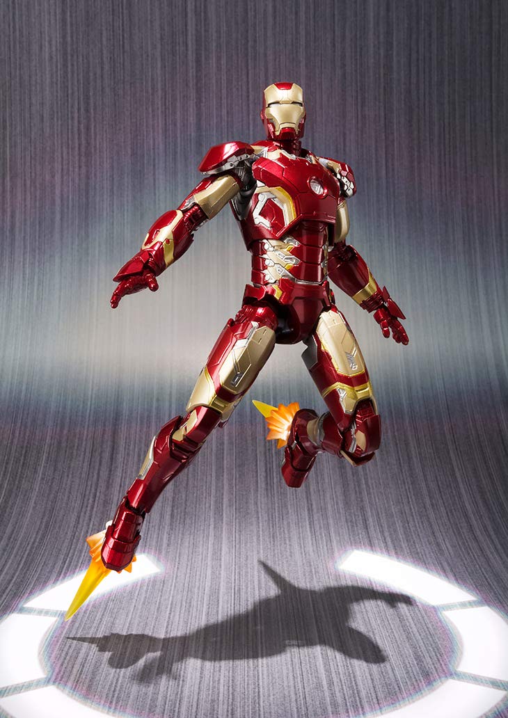 Bandai Spirits SH Figuarts Iron Man Mark 43 155mm ABS PVC Diecast Figure- Japan Figure Store - #1 Bring To You The Best Japanese Goods