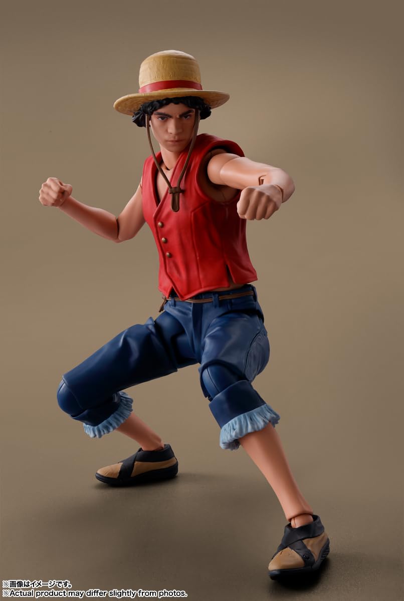 Bandai Spirits Sh Figuarts Monkey D. Luffy One Piece 145Mm Pvc Abs Figure Japan- Japan Figure Store - #1 Bring To You The Best Japanese Goods