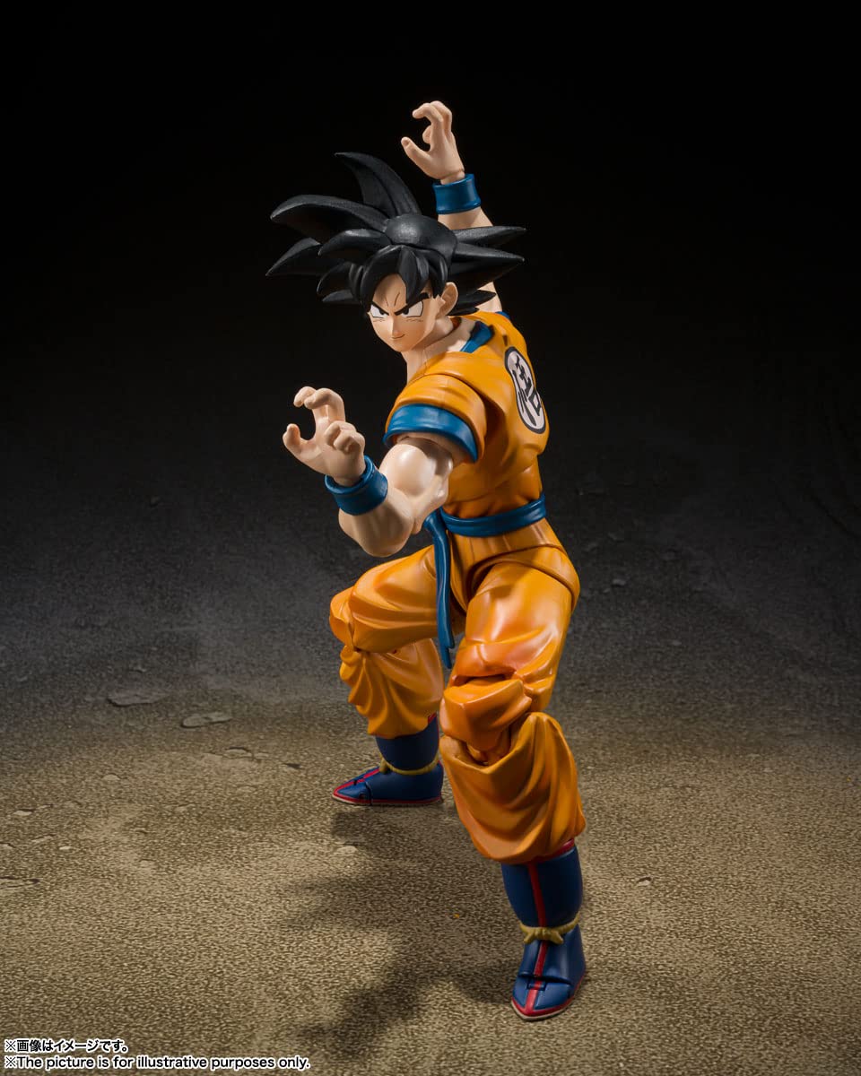 BANDAI S.H. Figuarts Son Goku Super Hero Figure Dragon Ball Super: Super Hero- Japan Figure Store - #1 Bring To You The Best Japanese Goods