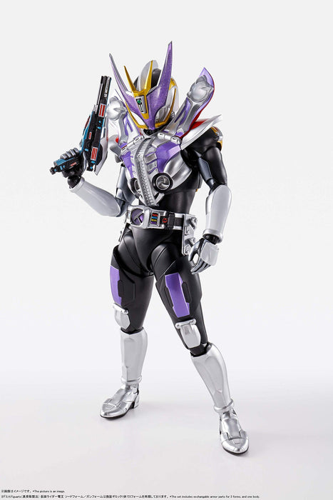 Shfiguarts Kamen Rider Den-O Sword Form/Gun Form (True Bone Carving Method) Approx. 145Mm Abs Pvc Painted Movable Figure- Japan Figure Store - #1 Bring To You The Best Japanese Goods