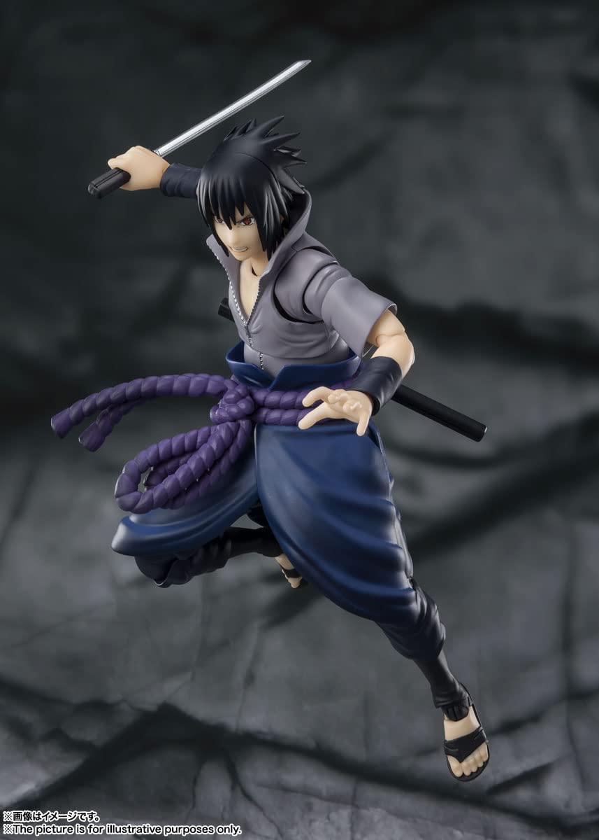 BANDAI S.H. Figuarts Sasuke Uchiha Figure Naruto: Shippuuden- Japan Figure Store - #1 Bring To You The Best Japanese Goods