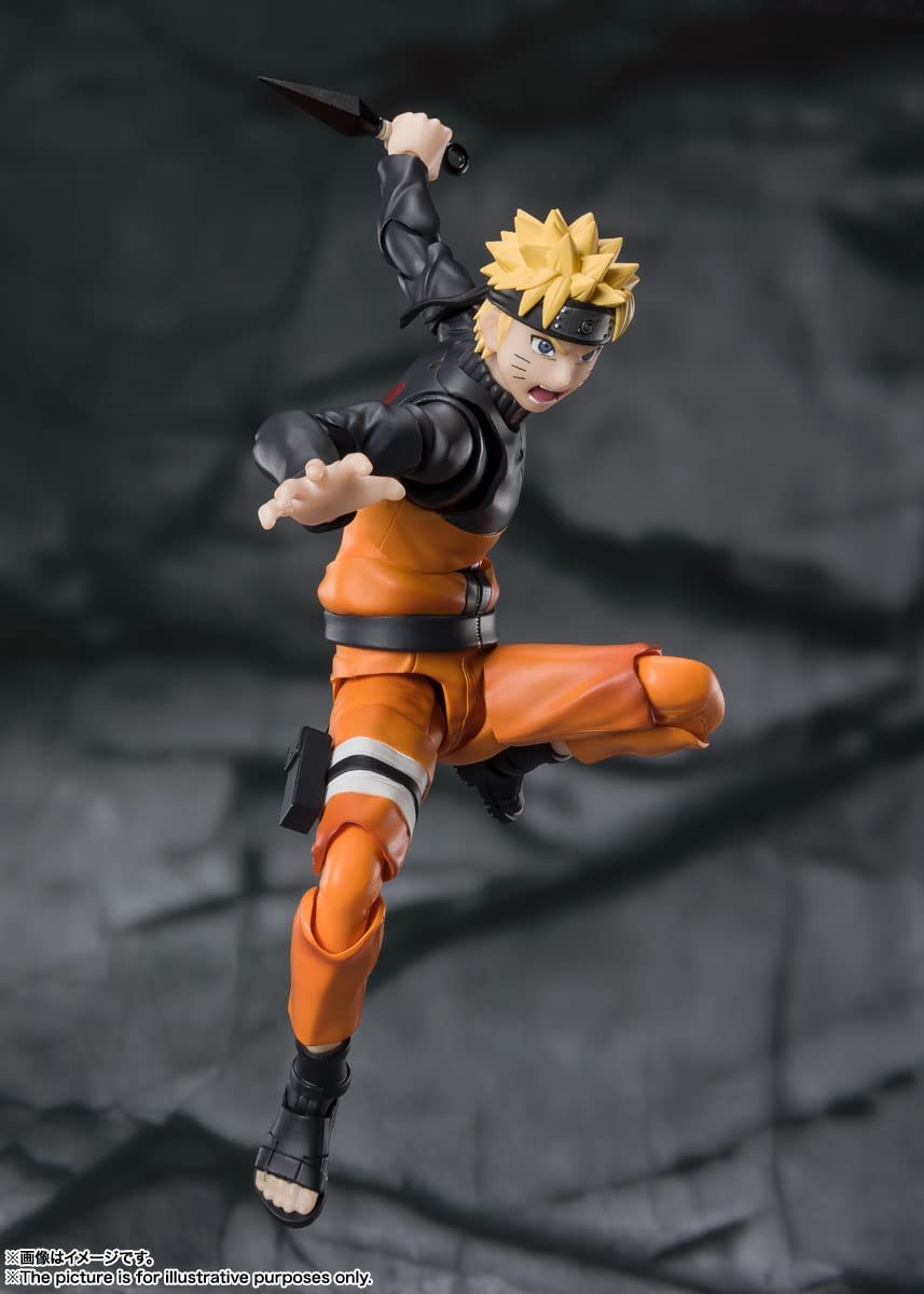 BANDAI S.H. Figuarts Naruto Uzumaki Figure Naruto: Shippuuden- Japan Figure Store - #1 Bring To You The Best Japanese Goods
