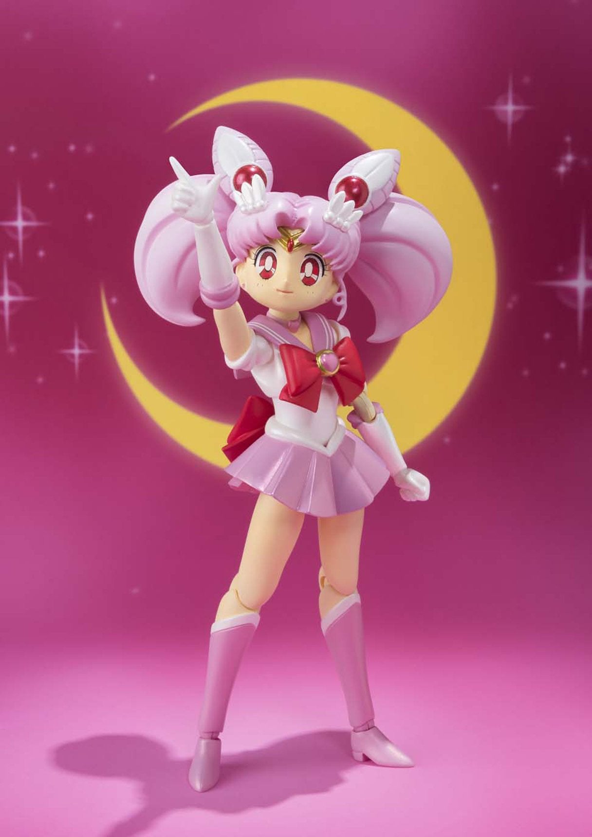 Bandai Spirits Japan Shfiguarts Sailor Moon Chibi Moon 100Mm Pvc Abs Figure- Japan Figure Store - #1 Bring To You The Best Japanese Goods