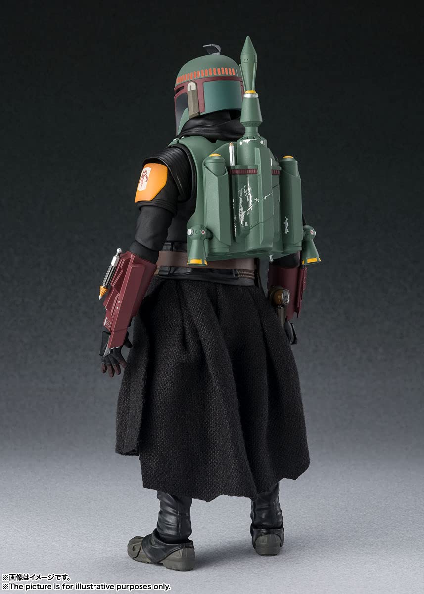 BANDAI S.H.Figuarts Boba Fett Figure Star Wars: The Mandalorian- Japan Figure Store - #1 Bring To You The Best Japanese Goods
