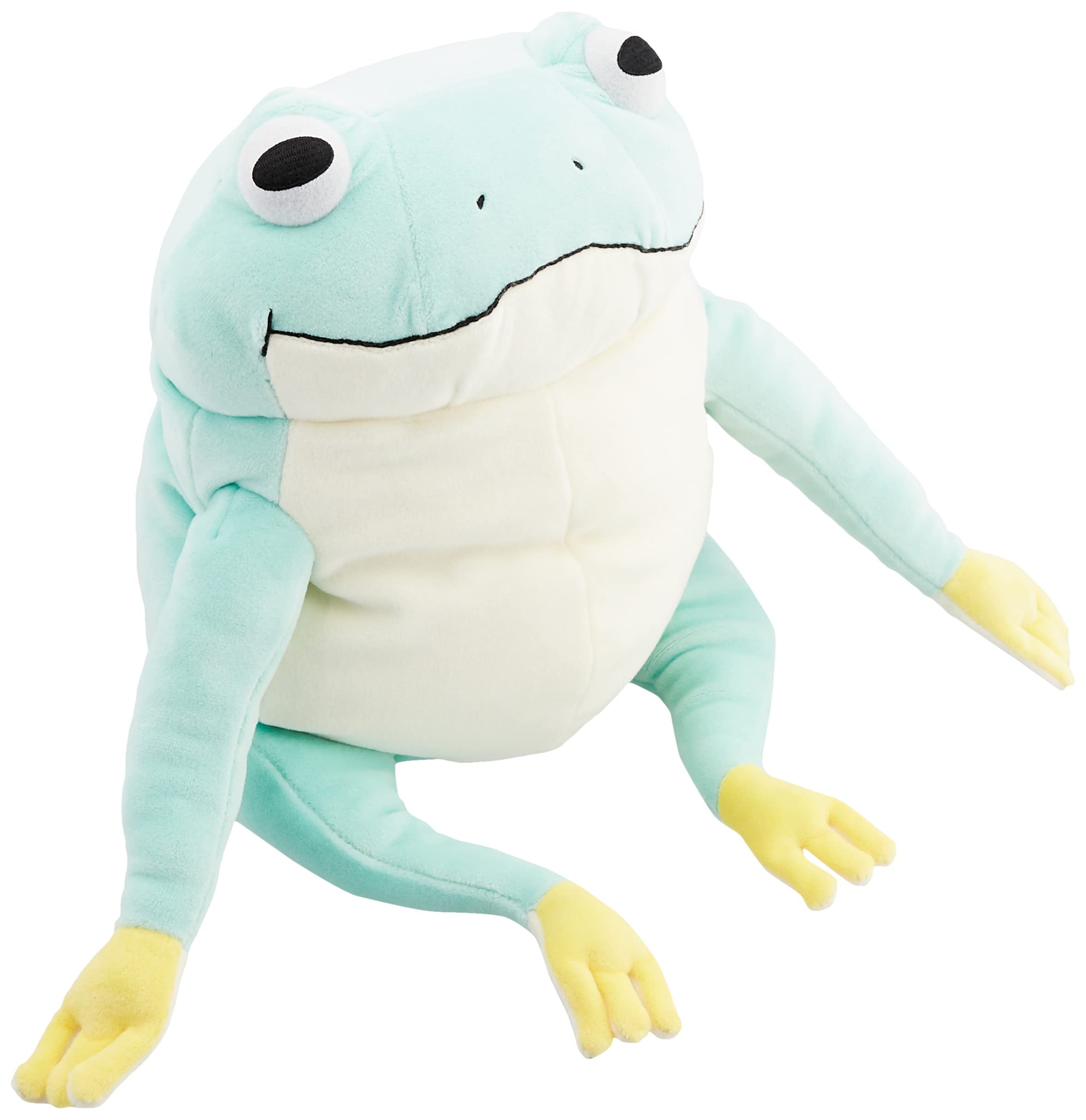 Shinada Global Mochi Series Mochikaeru Mokr-0350Lb 22x22x30cm Light Blue Stuffed Frog- Japan Figure Store - #1 Bring To You The Best Japanese Goods
