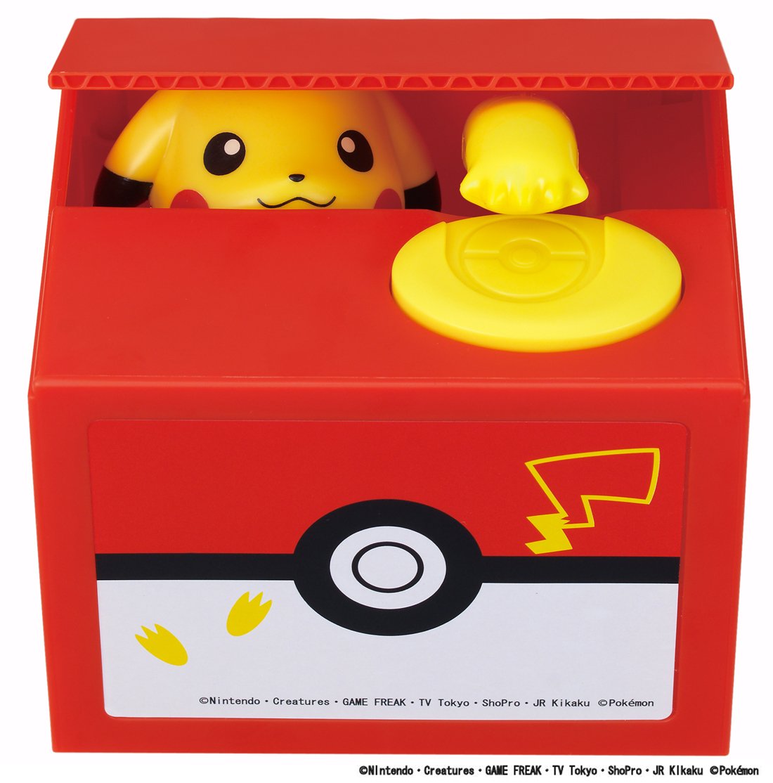 Shine Pikachu Bank Red - 80 Characters- Japan Figure Store - #1 Bring To You The Best Japanese Goods
