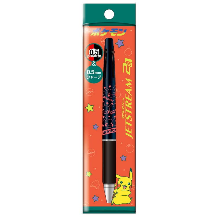 Showa Note Japan Pokemon Jetstream 2 In 1 Mechanical Pencil Ballpoint Pen Multifunctional Pen - 422310- Japan Figure Store - #1 Bring To You The Best Japanese Goods