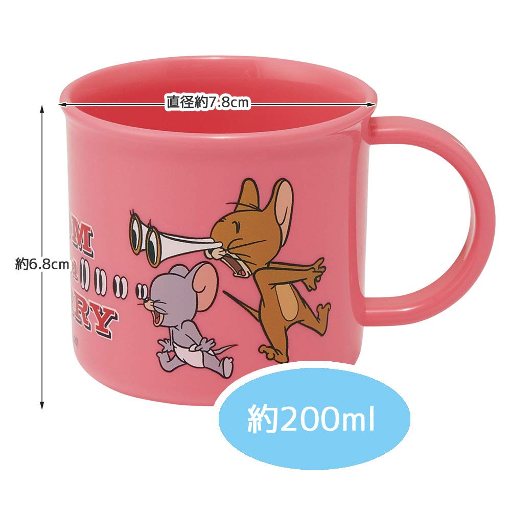 SKATER Tom And Jerry Antibacterial Dishwasher Compatible Plastic Cup- Japan Figure Store - #1 Bring To You The Best Japanese Goods