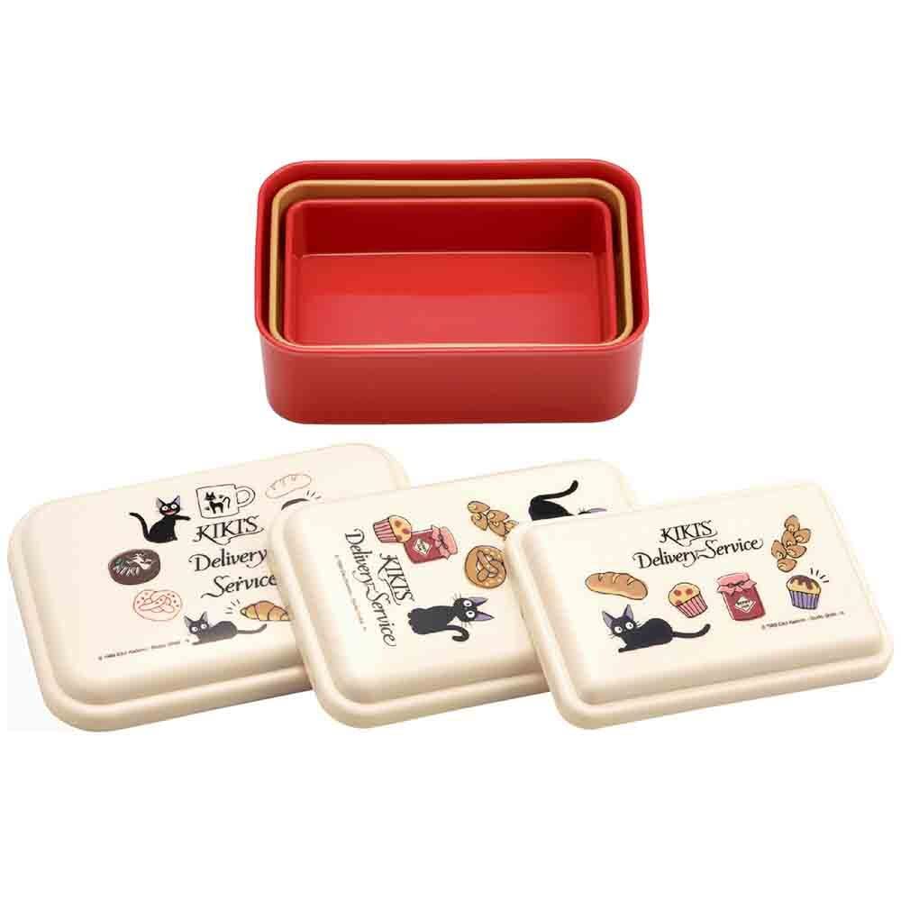 SKATER Studio Ghibli Kiki'S Delivery Service Lunch Container Set 3 Pcs- Japan Figure Store - #1 Bring To You The Best Japanese Goods