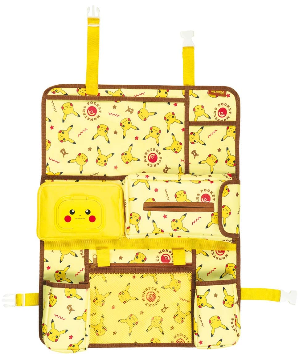 Skater Car Seat Back Pocket Pokemon Csbp1-A- Japan Figure Store - #1 Bring To You The Best Japanese Goods