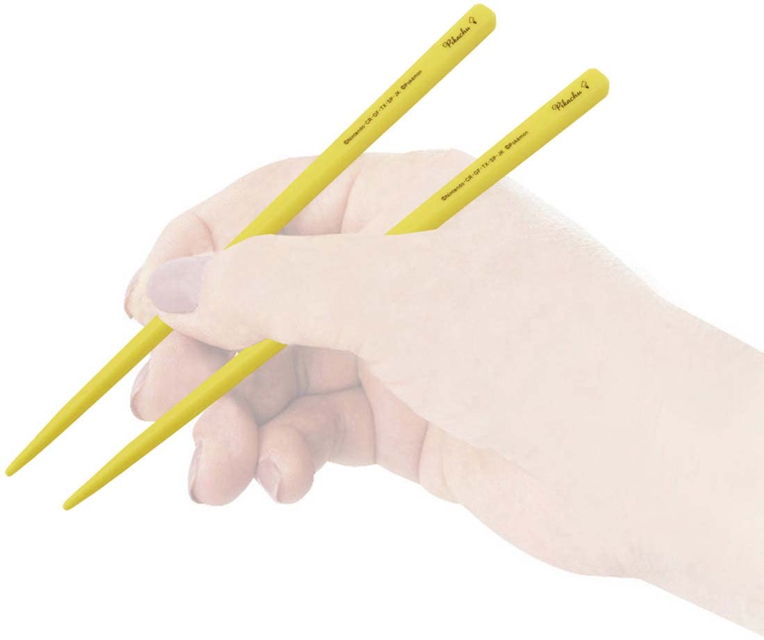 Skater 18cm Chopsticks Box Set Pokemon Pikachu Face 23 Antibacterial Japan ABC3AG-A- Japan Figure Store - #1 Bring To You The Best Japanese Goods