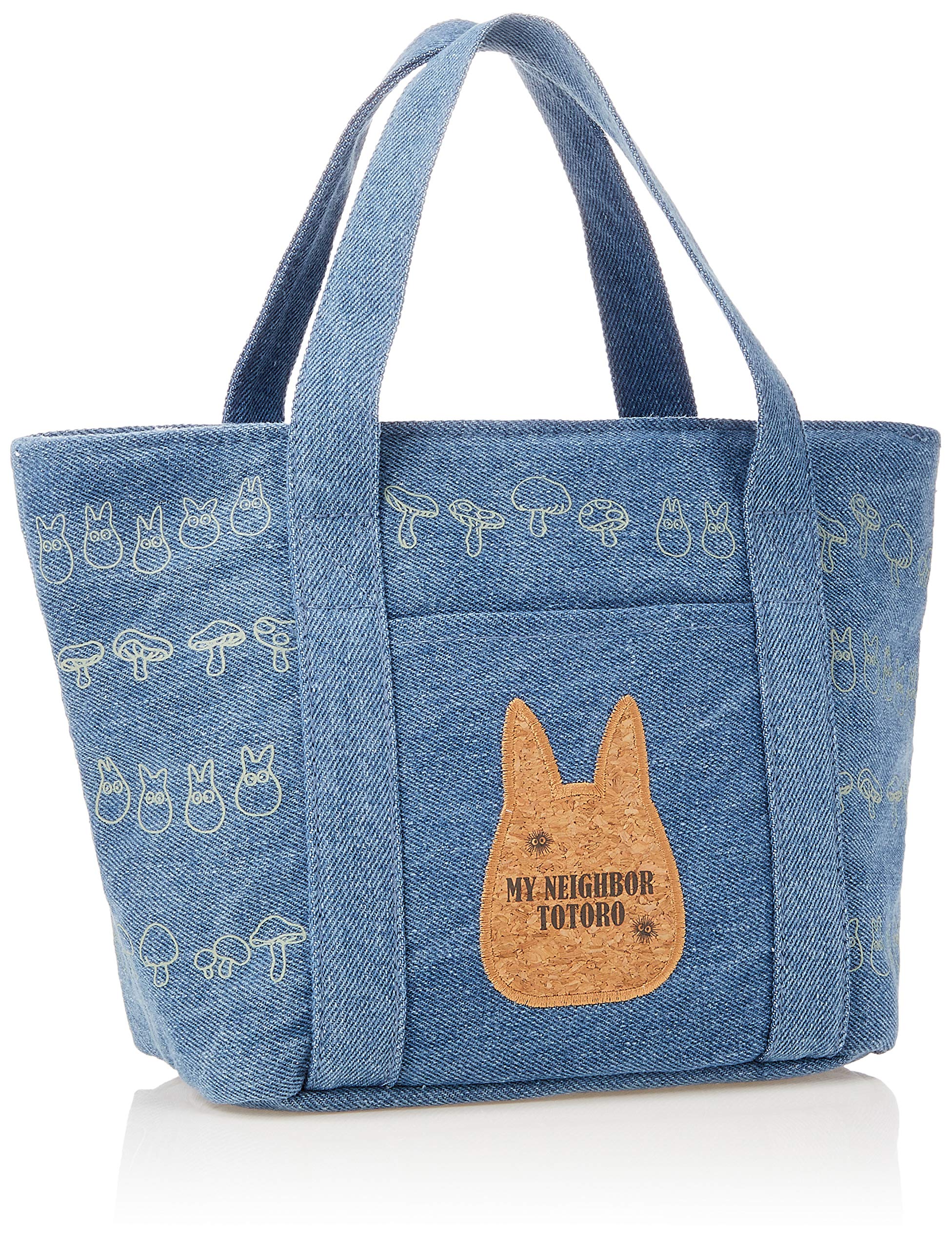 SKATER Studio Ghibli My Neighbor Totoro Denim Lunch Bag- Japan Figure Store - #1 Bring To You The Best Japanese Goods