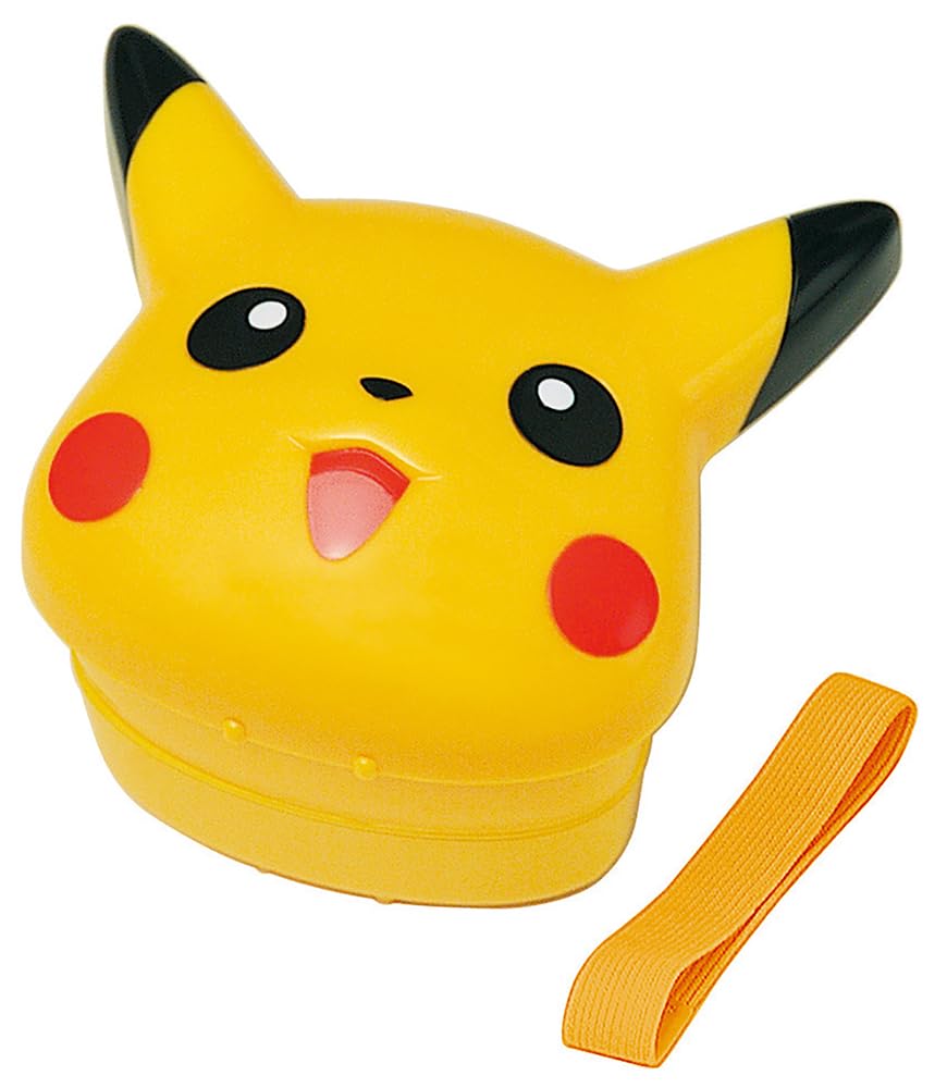 Skater Pokemon Pikachu LBD3-A 2-Tier 270ml Lunch Box w/Belt- Japan Figure Store - #1 Bring To You The Best Japanese Goods