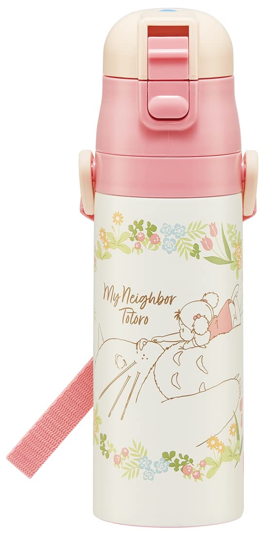 Skater Water Bottle, My Neighbor Totoro Mei To Issho, 470Ml, Direct Drink, Girls, Stainless Steel, Sports Bottle, Sdc4-A- Japan Figure Store - #1 Bring To You The Best Japanese Goods