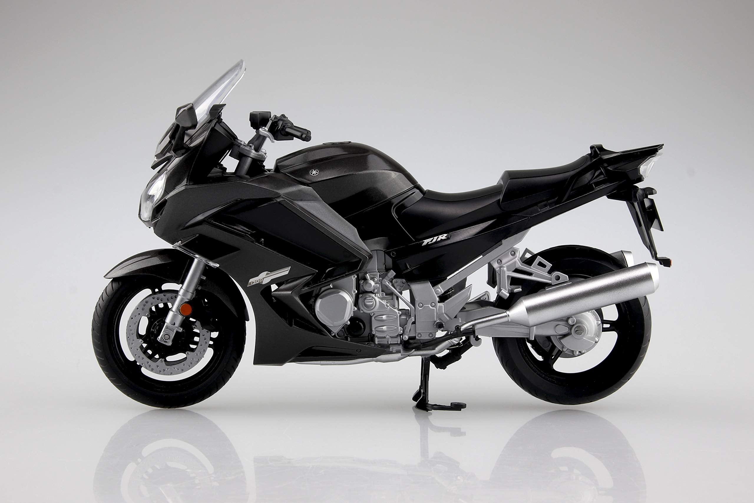 AOSHIMA 10680 Yamaha Fjr1300A Dark Gray Metallic N 1/12 Scale Finished Model- Japan Figure Store - #1 Bring To You The Best Japanese Goods