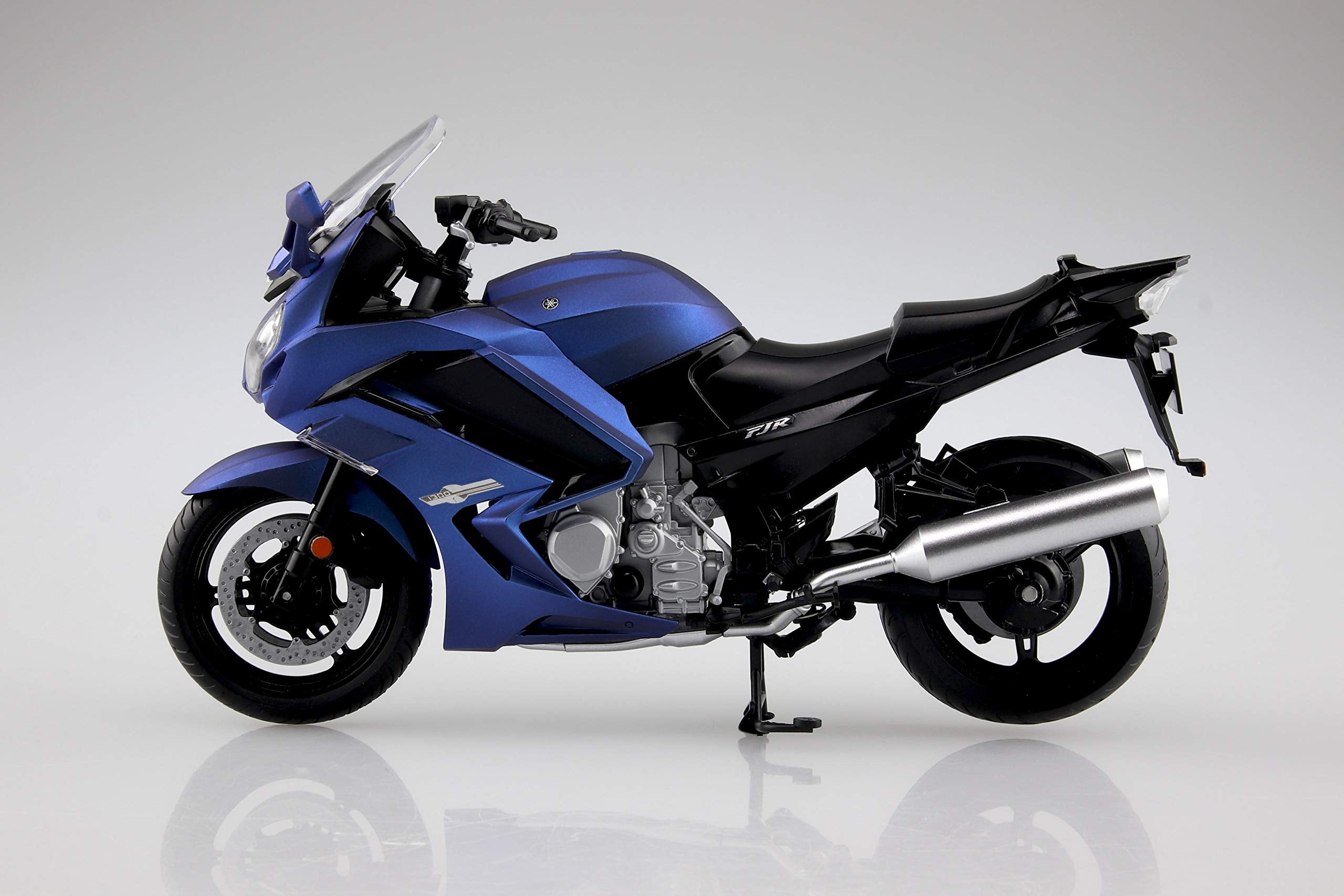AOSHIMA 10679 Yamaha Fjr1300A Dark Blue Metallic 1/12 Scale Finished Model- Japan Figure Store - #1 Bring To You The Best Japanese Goods