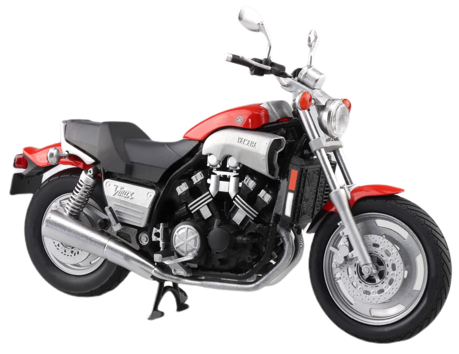 Skynet 1/12 Finished Bike Yamaha Vmax Fire Red- Japan Figure Store - #1 Bring To You The Best Japanese Goods