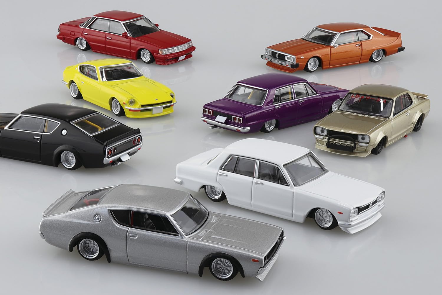 Aoshima Qingdao Grachan Collection 1/64 Diecast Minicar Japan Part 15 12 Box- Japan Figure Store - #1 Bring To You The Best Japanese Goods