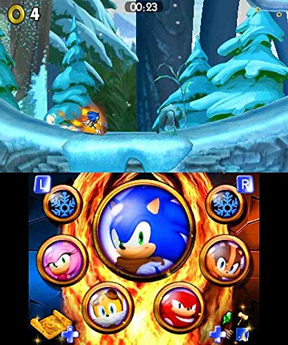 Sonic Toon Fire & Ice 3Ds - Used Japan Figure 4974365911096 3
