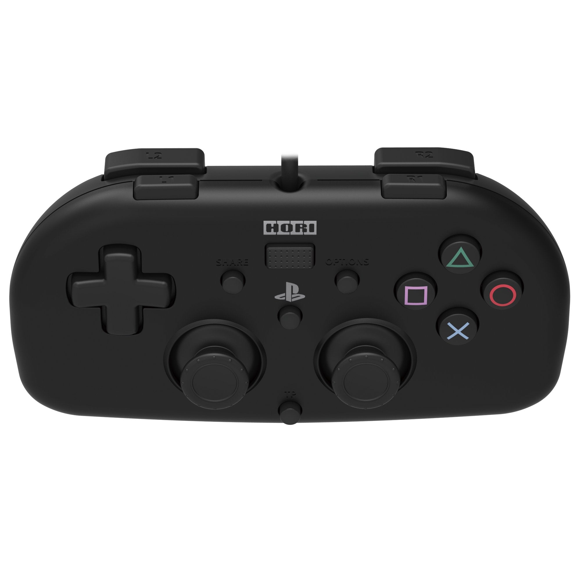 HORI Ps4 Playstation 4 Wired Controller Light Black- Japan Figure Store - #1 Bring To You The Best Japanese Goods