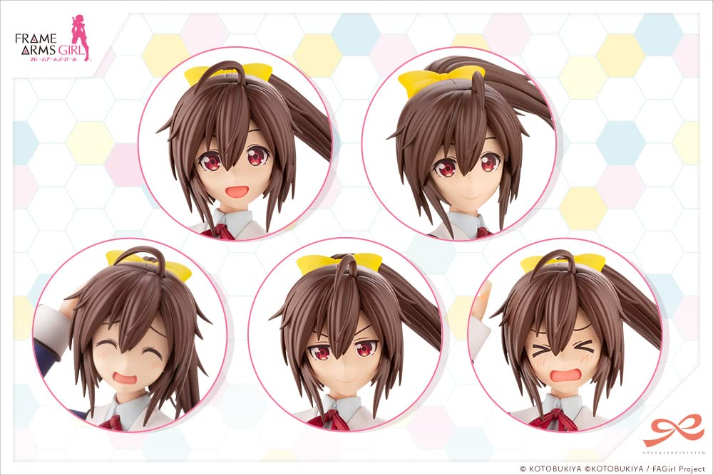 KOTOBUKIYA - 1/10 Sousai Shoujo Teien X Frame Arms Girl Ao Gennai 'Wakaba Girl'S High School Winter Clothes' Plastic Model- Japan Figure Store - #1 Bring To You The Best Japanese Goods