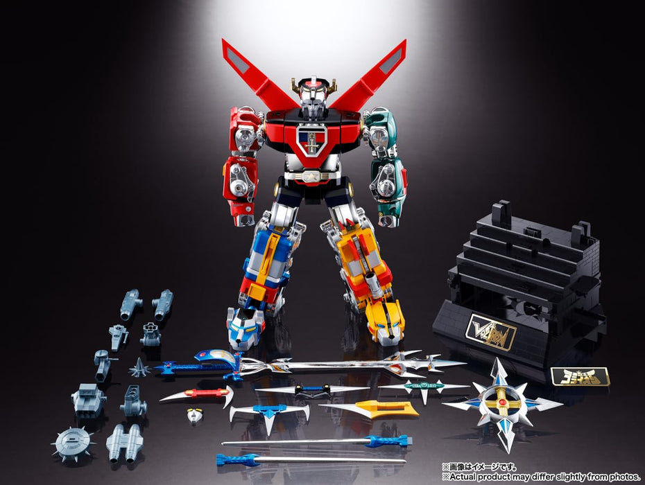 Soul of Chogokin GX-71SP Beast King Golion/Voltron 50th Ver. ABS PVC Diecast Figure by Bandai Spirits- Japan Figure Store - #1 Bring To You The Best Japanese Goods