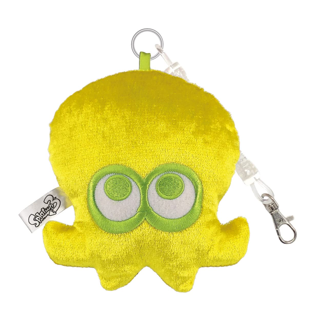 Splatoon 3 Die Cut Pass Case Octopus-Yel Spt-932-Yel- Japan Figure Store - #1 Bring To You The Best Japanese Goods