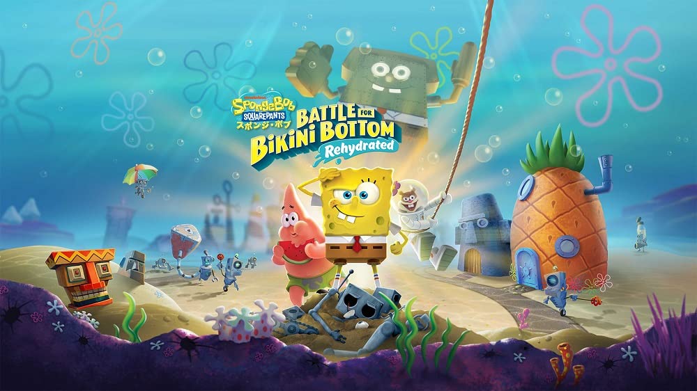Spongebob: Battle For Bikini Bottom Rehydrated Switch- Japan Figure Store - #1 Bring To You The Best Japanese Goods