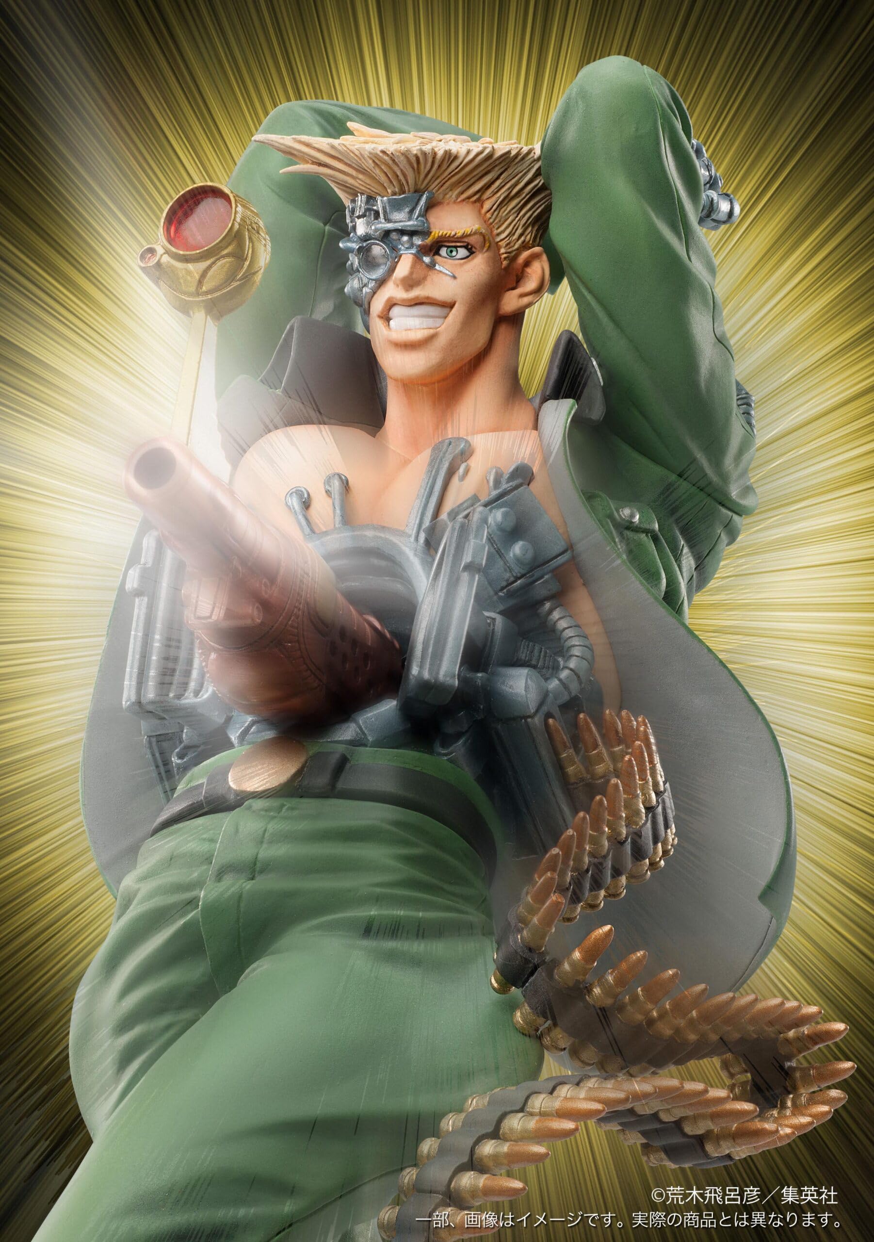 Medicos Entertainment Jojo'S Bizarre Adventure Part 2 Rudol Von Stroheim Pvc Abs Figure 180Mm- Japan Figure Store - #1 Bring To You The Best Japanese Goods