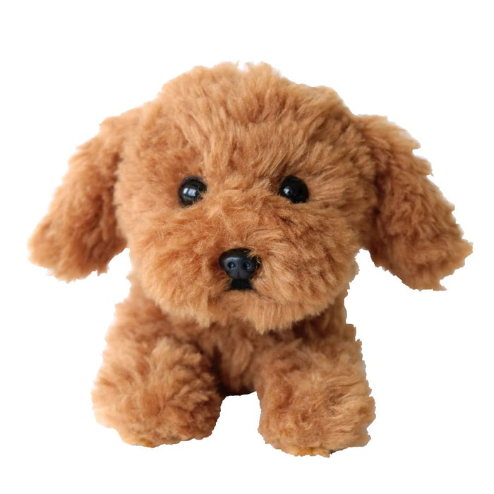 SUNLEMON Plush Doll Hiza Wanko Toy Poodle Brown Size Ss- Japan Figure Store - #1 Bring To You The Best Japanese Goods