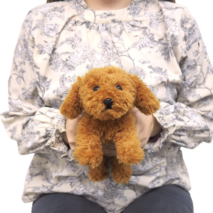 SUNLEMON Plush Doll Hiza Wanko Toy Poodle Brown Size Ss- Japan Figure Store - #1 Bring To You The Best Japanese Goods