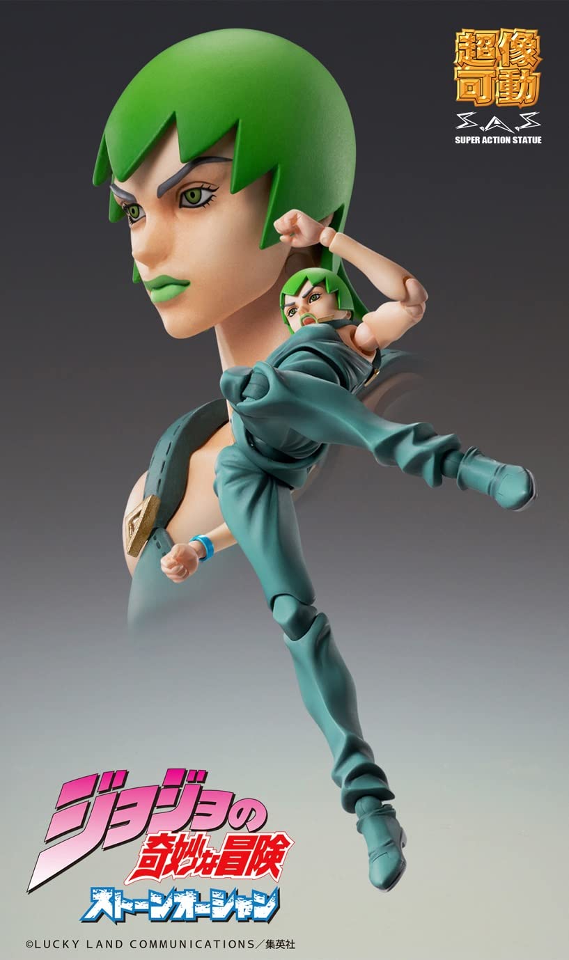Super Figure Action Jojo&S Bizarre Adventure Part 6 Stone Ocean Foo F Approx. 140Mm Pvc Abs Pom Painted Action Figure Me22779- Japan Figure Store - #1 Bring To You The Best Japanese Goods