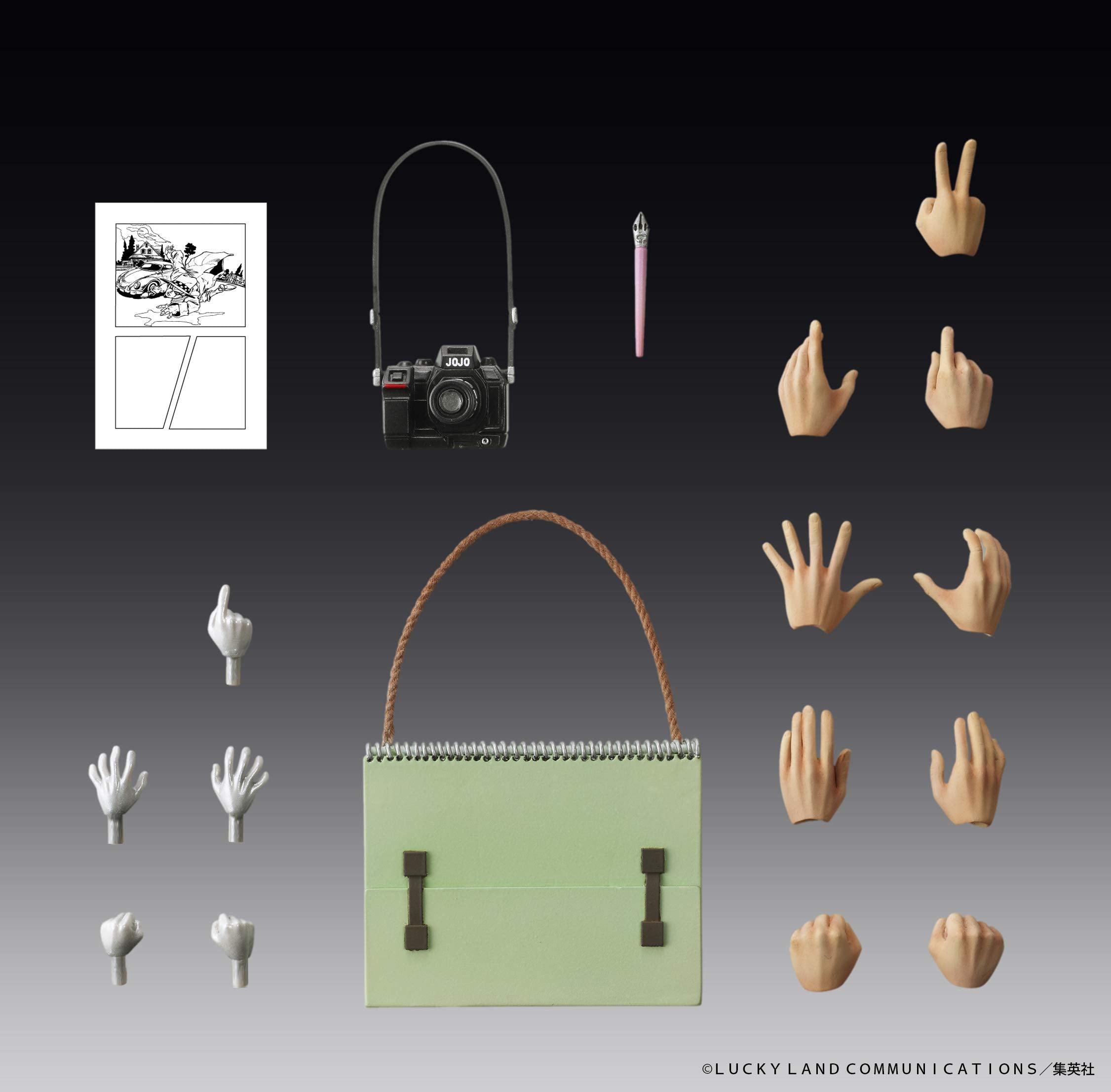 MEDICOS Super Action Statue Rohan Kishibe & Heaven'S Door Jojo'S Bizarre Adventure: Diamond Is Unbreakable- Japan Figure Store - #1 Bring To You The Best Japanese Goods