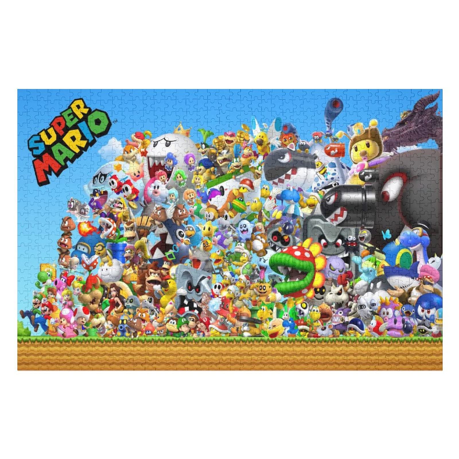 LLGX Super Mario 1000 Pieces Jigsaw Puzzles Educational Toys For Kids Made In Japan- Japan Figure Store - #1 Bring To You The Best Japanese Goods