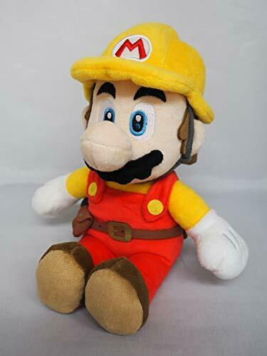 Super Mario Maker 2 Builder Mario Plush Doll Stuffed Toy Size S- Japan Figure Store - #1 Bring To You The Best Japanese Goods