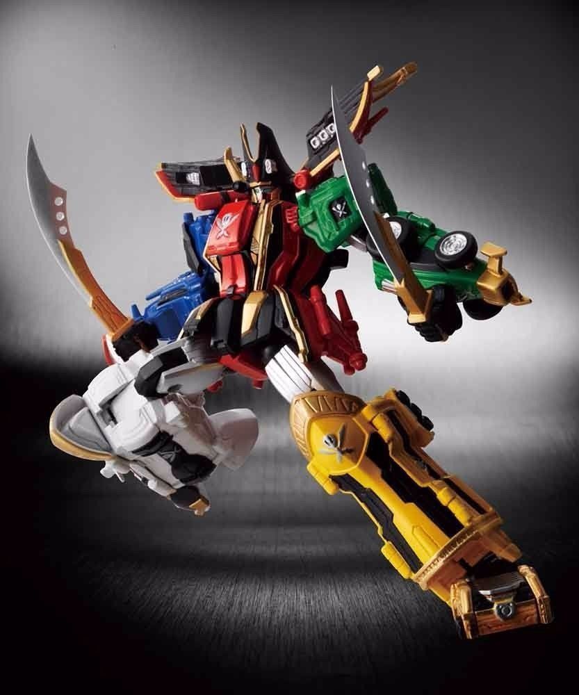 Super Robot Chogokin Kaizoku Sentai Gokaiger Gokaioh Action Figure Bandai Japan- Japan Figure Store - #1 Bring To You The Best Japanese Goods