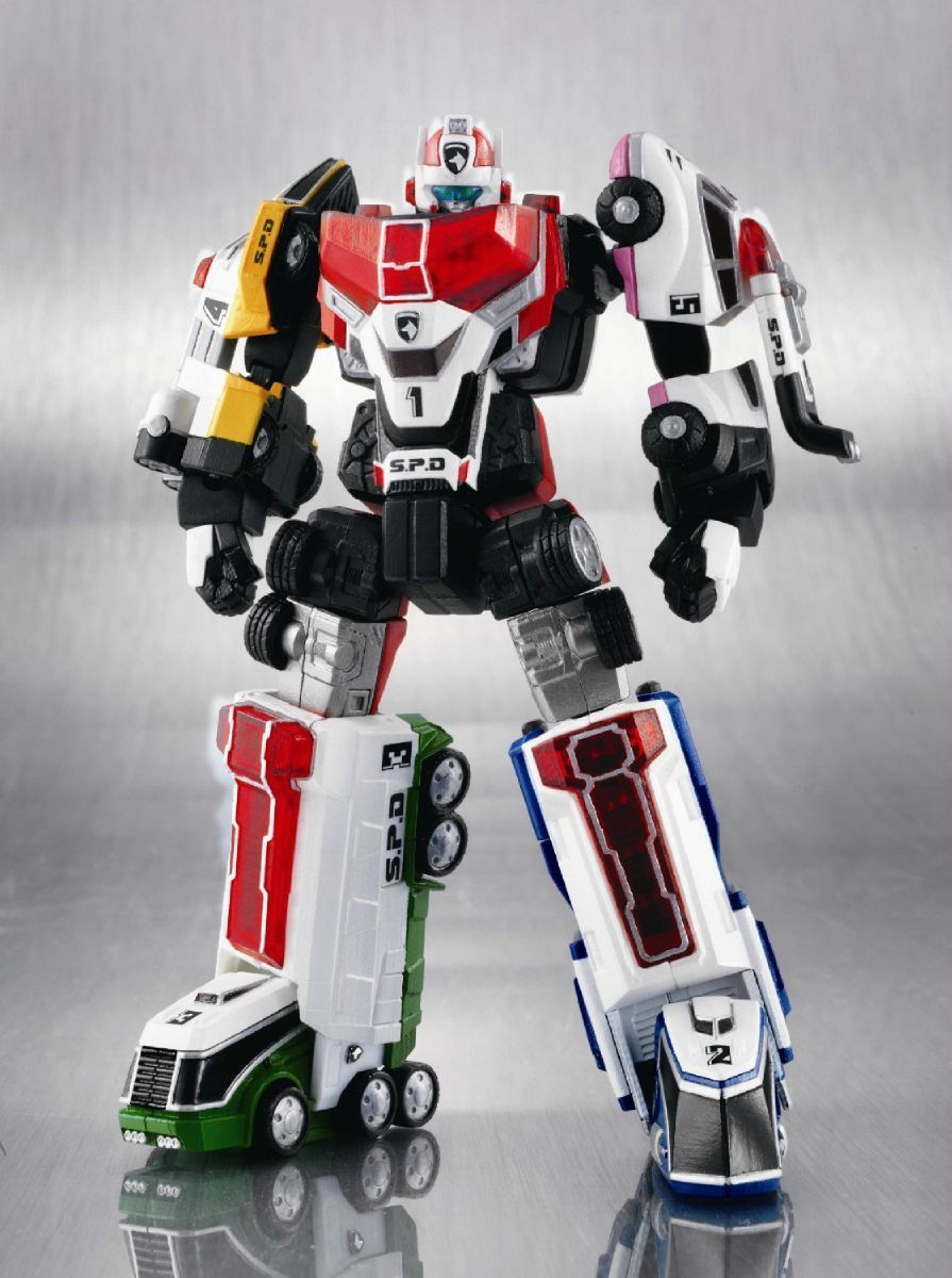 Super Robot Chogokin Tokusou Sentai Dekaranger Robo Action Figure Bandai Japan- Japan Figure Store - #1 Bring To You The Best Japanese Goods