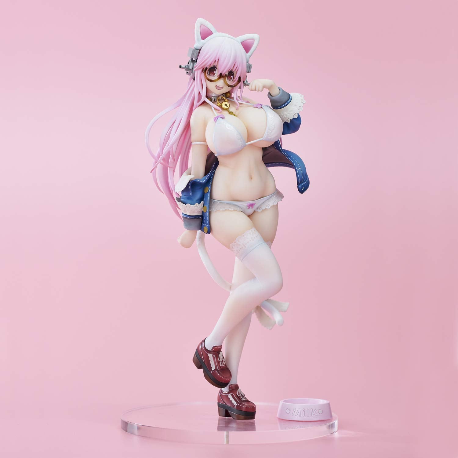 Kaiyodo Super Sonico White Cat Resale 24 PVC/ABS Figure- Japan Figure Store - #1 Bring To You The Best Japanese Goods