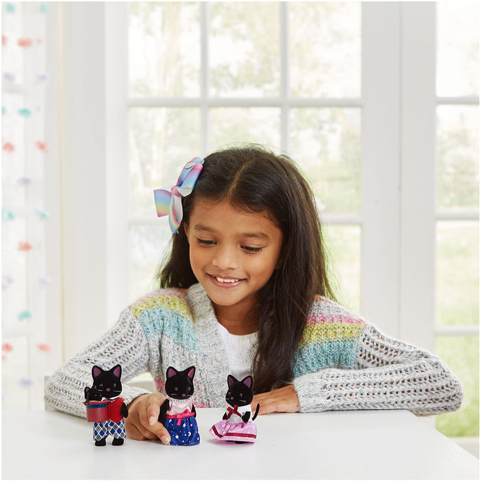 Epoch Sylvanian Families Dollhouse Toy Hosizora Neko Family FS-38 Ages 3+- Japan Figure Store - #1 Bring To You The Best Japanese Goods