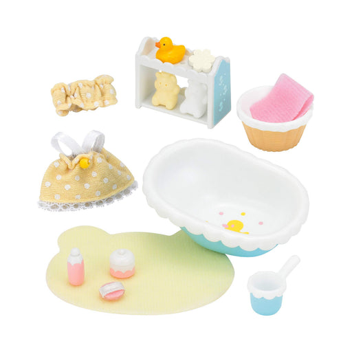 Epoch Sylvanian Families Baby Bath Furniture Set Age 3+ Toy Dollhouse- Japan Figure Store - #1 Bring To You The Best Japanese Goods