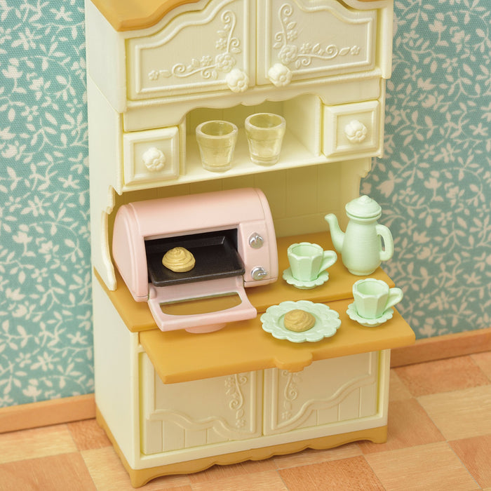 Epoch Japan Sylvanian Families Cupboard Toaster Set Ka-419- Japan Figure Store - #1 Bring To You The Best Japanese Goods