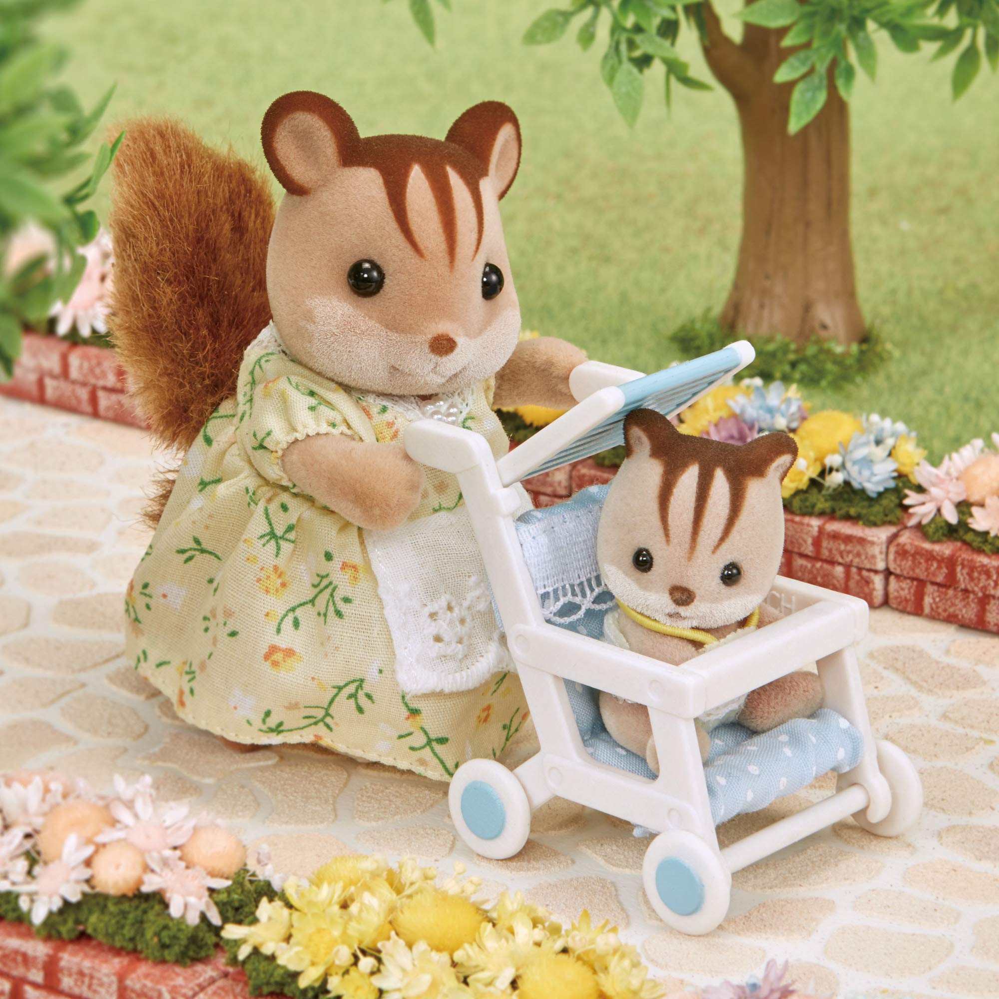 Epoch Sylvanian Families Stroller Toy for 3 Years & Up Dollhouse Furniture Car-206- Japan Figure Store - #1 Bring To You The Best Japanese Goods