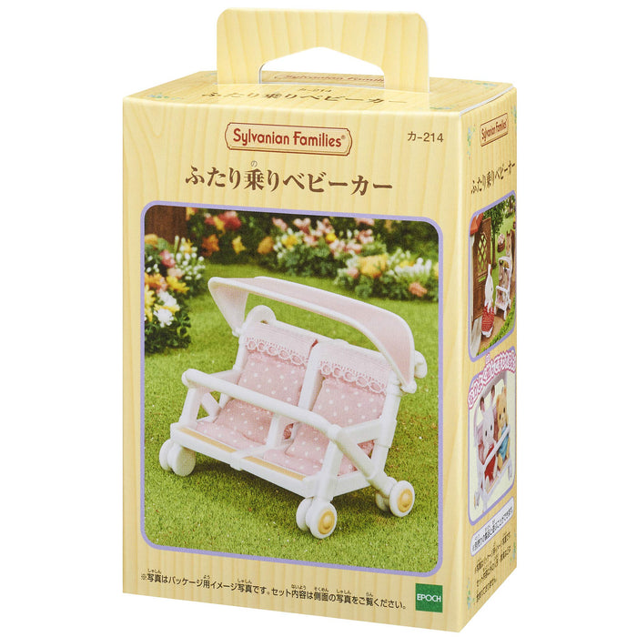 Epoch Sylvanian Families Dollhouse Two-Seater Stroller Toy Car-214 Suitable for Ages 3+- Japan Figure Store - #1 Bring To You The Best Japanese Goods