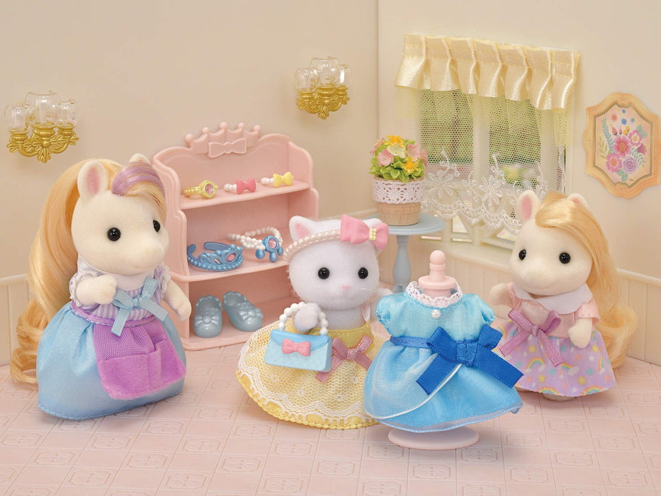 Epoch Sylvanian Families Hair Salon Stylish Dress Up Set Toy Dollhouse for Ages 3+- Japan Figure Store - #1 Bring To You The Best Japanese Goods