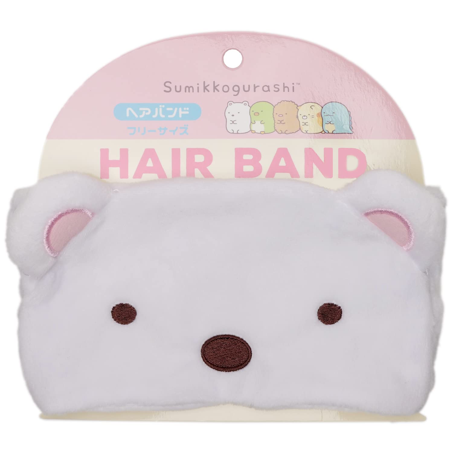 T&S Factory Sg-5537541Si Hair Band Sumikko Gurashi Thick White Shirokuma- Japan Figure Store - #1 Bring To You The Best Japanese Goods